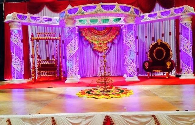 PARTY HALL & STAGE DECORATIONS – INDHU PARTY SERVICES –