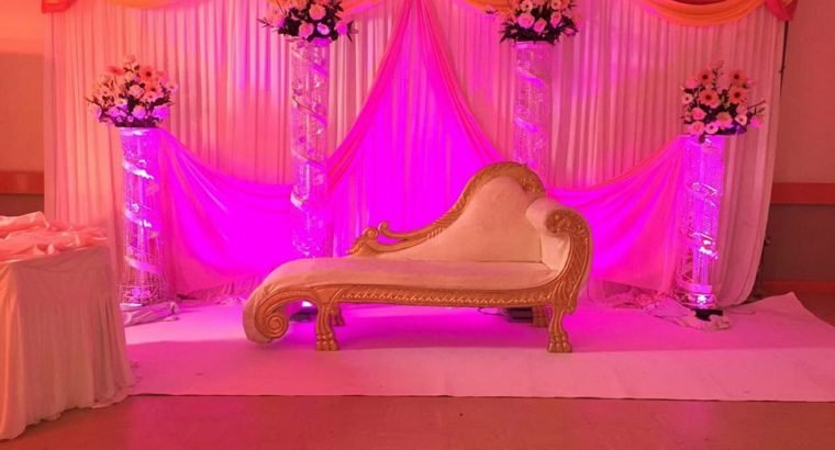 PARTY HALL & STAGE DECORATIONS – INDHU PARTY SERVICES –
