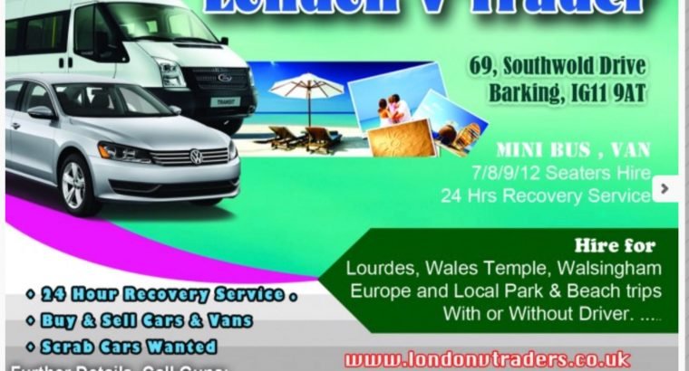 Car / Van / Bus Hire :- Mini bus ( 17 Seater ) , (Van 7 Seater) for Hire