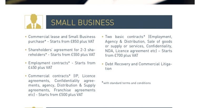 Solicitors for SMALL BUSINESS, PERSONAL INJURY CLAIMS, IMMIGRATION – A & R Solicitors